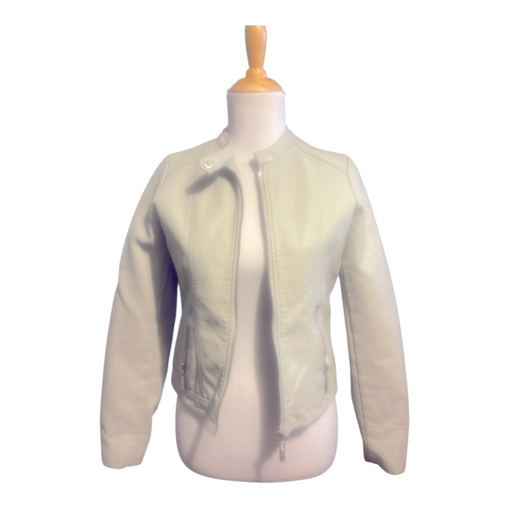 JOU JOU Faux Leather Jacket